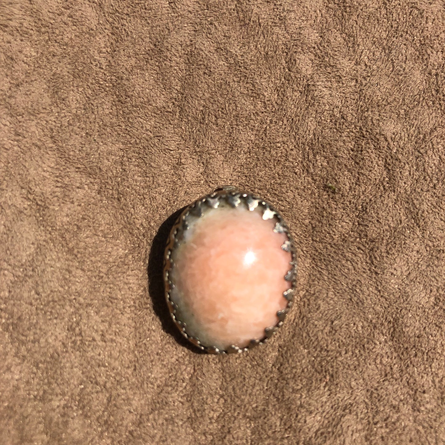 4th Chakra Bezel Set Thulite