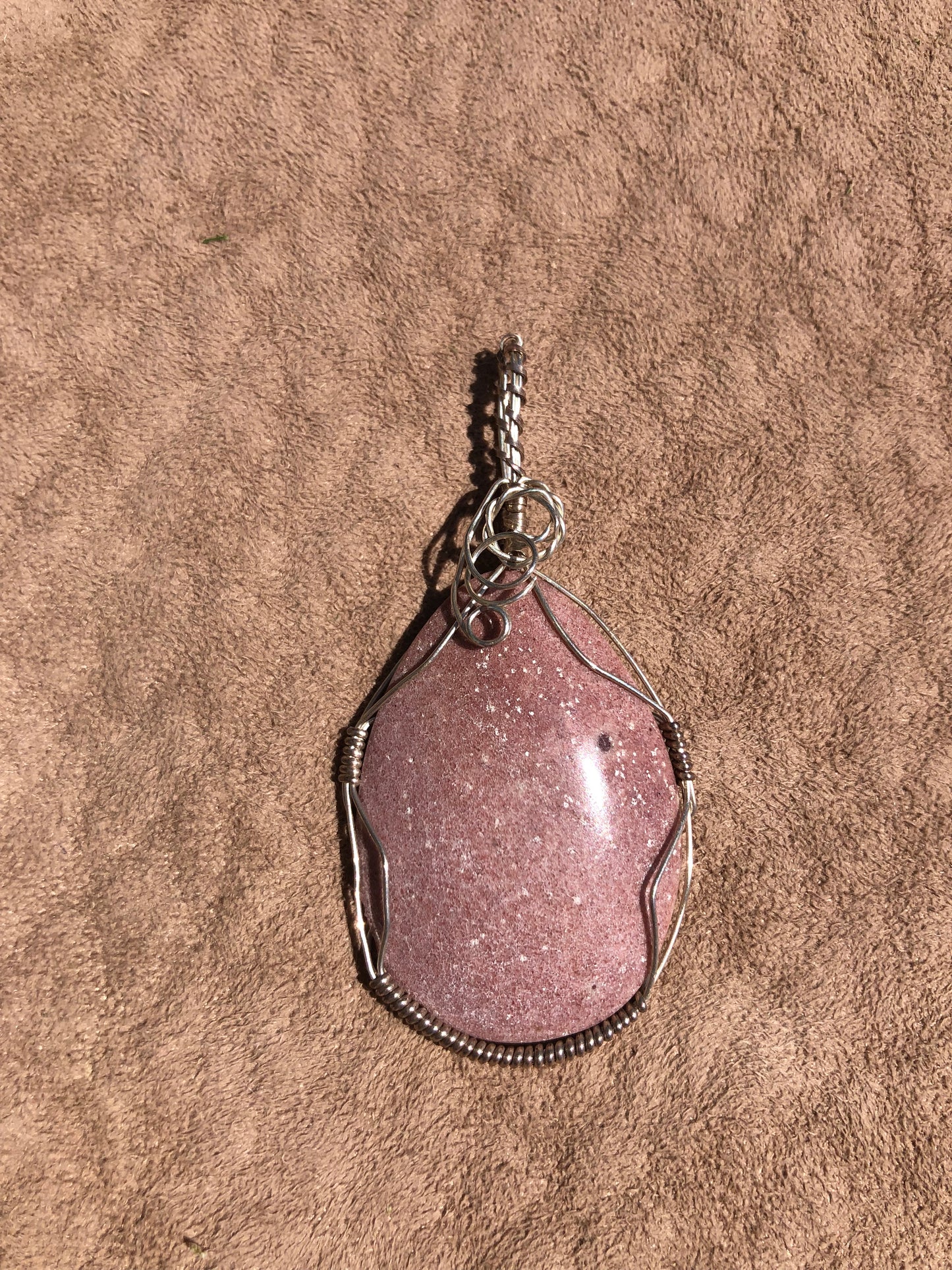 4th Chakra Wire Wrap Coggroup Quartz