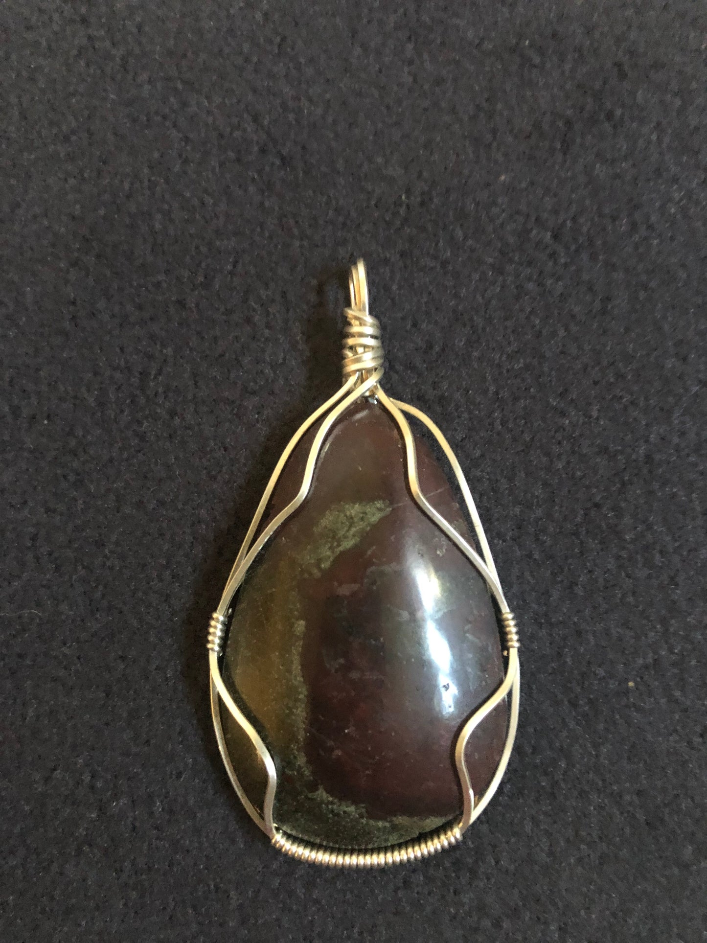 1rst Chakra Wire Wrap Dragon's Blood