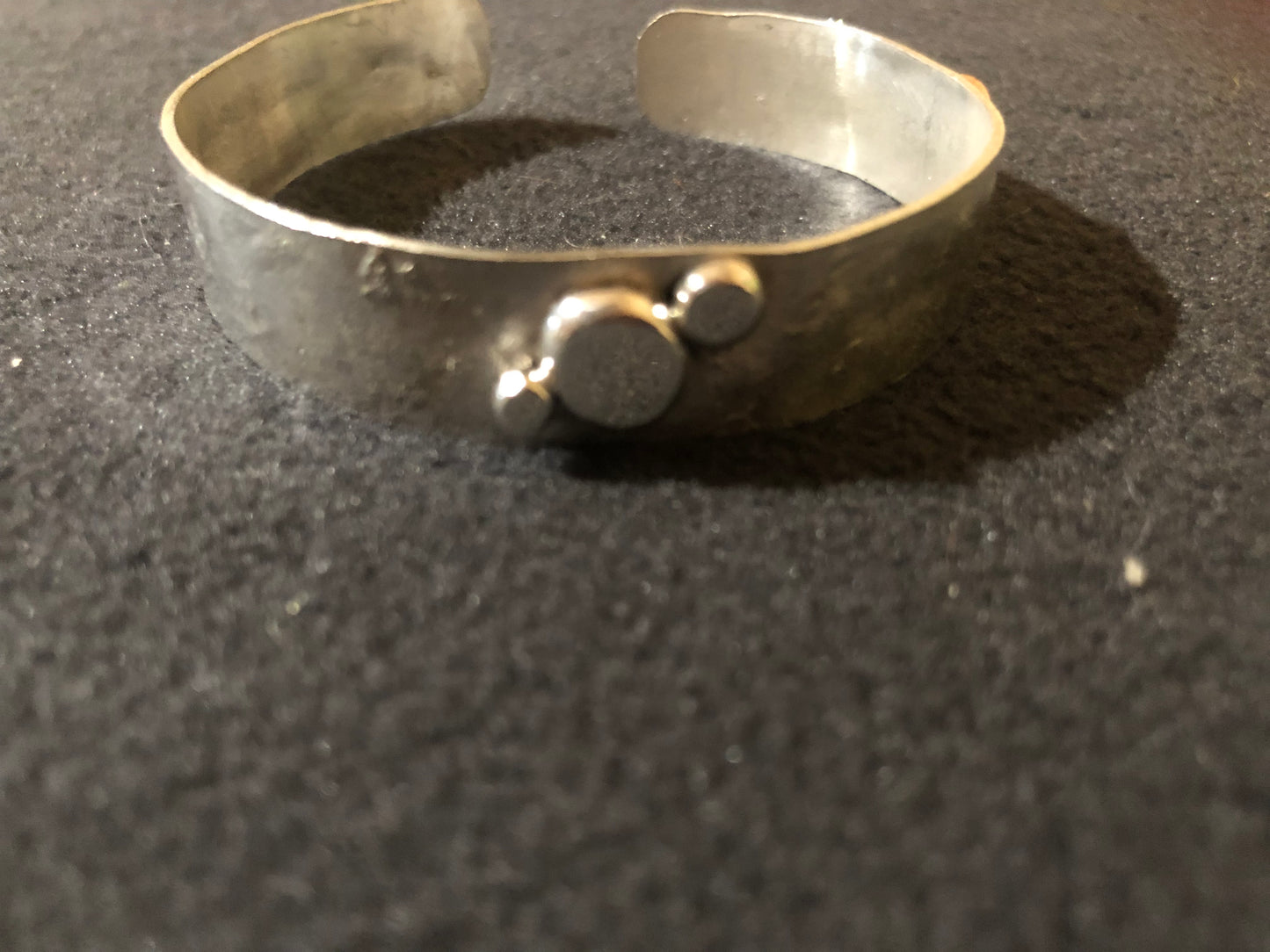 Cuff Bracelet .925 Silver with Silver and Copper