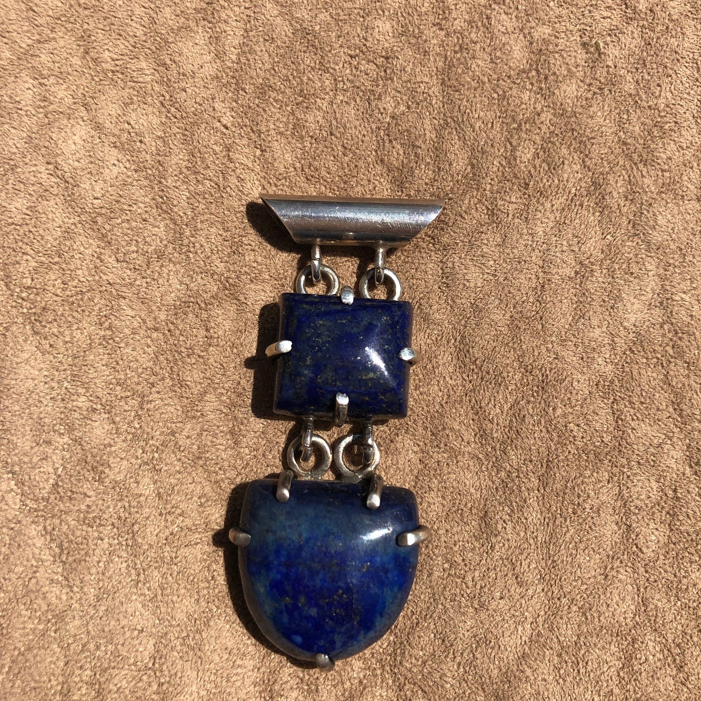 5th Chakra Double Prong Lapis Lazuli