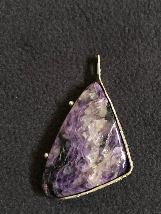 6th Chakra Unusual Set Charoite